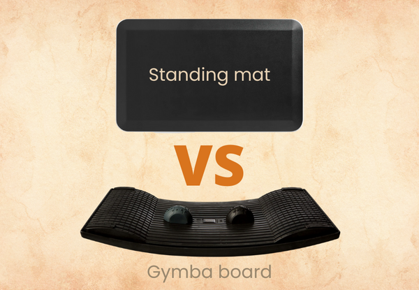 Standing mat vs. Gymba board